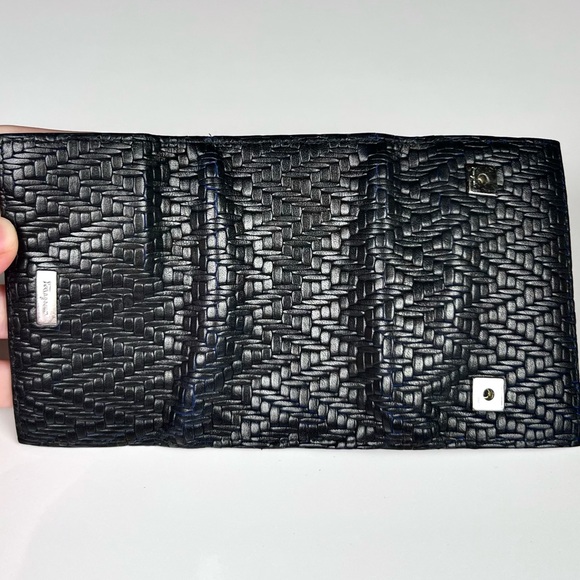 Ferragamo leather Woven Key Case - Picture 3 of 5